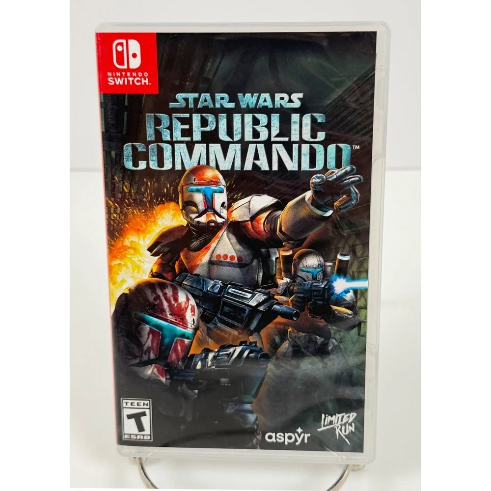 Star Wars Republic Commando Nintendo Switch Limited Run Games #103 Tested